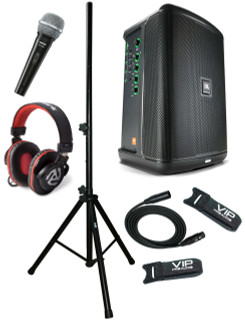 JBL EON ONE Compact Battery Powered PA w/Bluetooth + SV100W + HF175 & Accessories