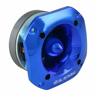 Blastking TW2000-BLU 4x4 inch 1.5 inch VC Titanium Bullet Tweeter Blue 500W