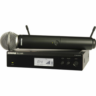 Shure BLX24R/SM58 H11 Rackmount Wireless Handheld Microphone w/ SM58 Capsule Band: H11