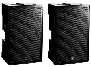 Yorkville PS15P 2-pack speaker angle view