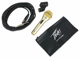 Peavey PVi 2G 1/4 Gold Cardioid Unidirectional Dynamic Vocal Microphone