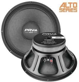 2x PRV Audio 12W800A 12" PRO Audio Woofer 800 Watts 8-Ohm Voice Coail 2.5"