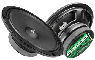 2 x Timpano TPT-MR10-4 Slim 10" Mid-Range Shallow Car Audio Speaker 400W 4-Ohms