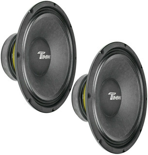 Timpano TPT-MD12 12" Midbass Speaker, 750W 55 - 5,000Hz , 97dB 8-Ohms ( PAIR )