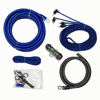 Raptor R4A4 950W 4AWG Amp Kit with RCA Cable - Mid Series