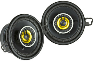 Kicker 46CSC354 CSC35 3.5-Inch 2-Way Coaxial Car Audio Speaker, UV-treated 4-Ohm