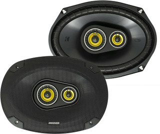 Kicker 46CSC6934 CSC693 6X9-Inch 3-Way Neodymium Car Audio Coaxial Speakers 4-Ohm