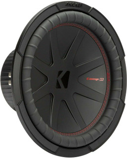 Kicker 48CWR122 COMPR 12-Inch Car Audio Dual Voice Coil Subwoofer 2-OHM 500 Watt