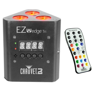 Chauvet DJ EZwedge Tri Battery Operated Tri Color LED Wash Light