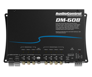 AudioControl DM-608 6 x 8 out Matrix DSP Digital Sound Processor