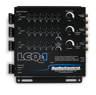 AudioControl LCQ-1 Six Channel Line Out Converter + Bass Processor