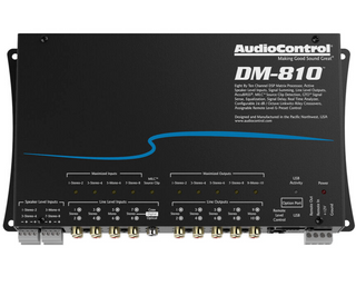 AudioControl DM-810 8 x 10 out Matrix DSP Digital Sound Processor