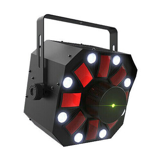 Chauvet Swarm 5 FX ILS 3-in-1 LED Light RGBAW Rotating Derby White Strobe Effect