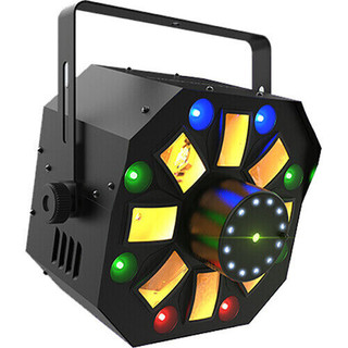 CHAUVET DJ Swarm Wash FX ILS 4-in-1 LED Effect Derby, Wash, Laser, Strobe Light