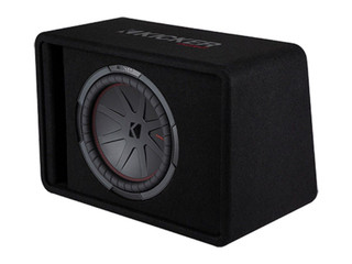 KICKER 48VCWR122 Compr Car Audio 12" Subwoofer Enclosure 2-OHM 1000 Watts