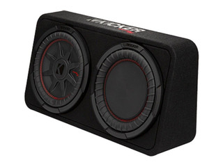 KICKER 48TCWRT102 Car / Truck 10" Subwoofer In Thin Profile Enclosure, 2-OHM 800 Watts