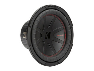 KICKER 48CWRT102 COMPRT Car Auidio 10" Subwoofer, 2-OHM, ROHS COMPLIANT 800 Watts