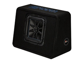 KICKER 44TL7S102 L7S Car Audio 10" Subwoofer In Thin-Profile Enclosure 1200 Watts 2-OHM