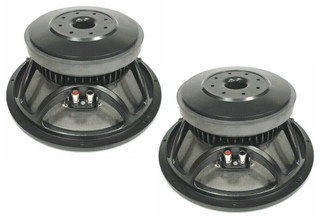 2x Eighteen Sound 12MB710 12" Mid-Bass Speaker 1000W 8-Ohms, Weather protected