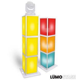 ProX XSA-PILLAR6FT LumoStage Acrylic Pillar 6' Column Cube Display Pedestal