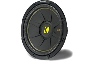 Kicker 44CWCD124 CompC 12" Subwoofer Dual Voice Coil 4-Ohm 600W Peak Power