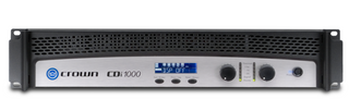 Crown CDi 1000 Two-Channel, 500W at 4-Ohm, 70V / 140V Commercial Power Amplifier w/ DSP