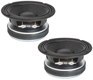 2x FAITAL PRO 6FE300 6.5" Mid-Bass / Midrange Speaker 350W Waterproof Cone 8-Ohm