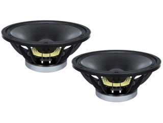 2x B&C 15FW76 Pro 15" Woofer 1000 Watts Mid-Bass Speaker 8-Ohms ( 40 - 2000 Hz )