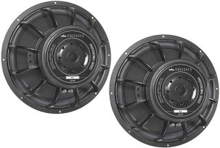 2x Eminence Lab 15 15" Pro Subwoofer 1200W Car Audio Speaker 6-Ohm Home Audio Sub