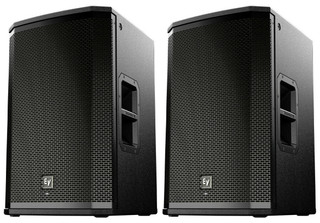 2x Electro-Voice EV ETX-12P Active DJ / Club 2000 Watts Class-D Amplified Powered Speaker