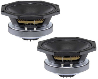 Two B&C 8FCX51 8" coaxial speakers.