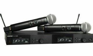 Shure SLXD24D/SM58 H55 Dual Wireless System w/ 2x SLXD2/58 Mics. Transmitter (OPEN BOX)