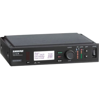 Shure ULXD4=-G50 Digital Wireless Receiver / Single Channel (G50: 470 - 534 MHz)