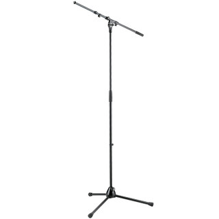 Konig & Meyer 210/9 Microphone Stand w/ Telescopic Boom Arm 21090-300-55 - Black