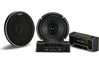 Kicker 44QSC674 Neodymium 6.75" Car Audio Coaxial Component Speakers 200W 4-Ohms
