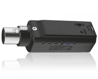 Chauvet DJ D-Fi XLR RX Up to 10 Hours Battery-Powered Wireless D-Fi DMX Receiver