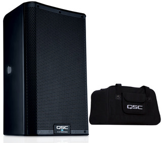QSC K8.2 Active 8-inch 2-way 2000W Portable PA / DJ Powered Speaker+ K8 Tote Bag