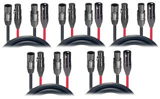 ProX Powerkon to XLR combo cable