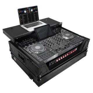 ProX XS-PRIME4WLTBL ATA Flight Case For Denon PRIME4+ Controller  w/Laptop Shelf