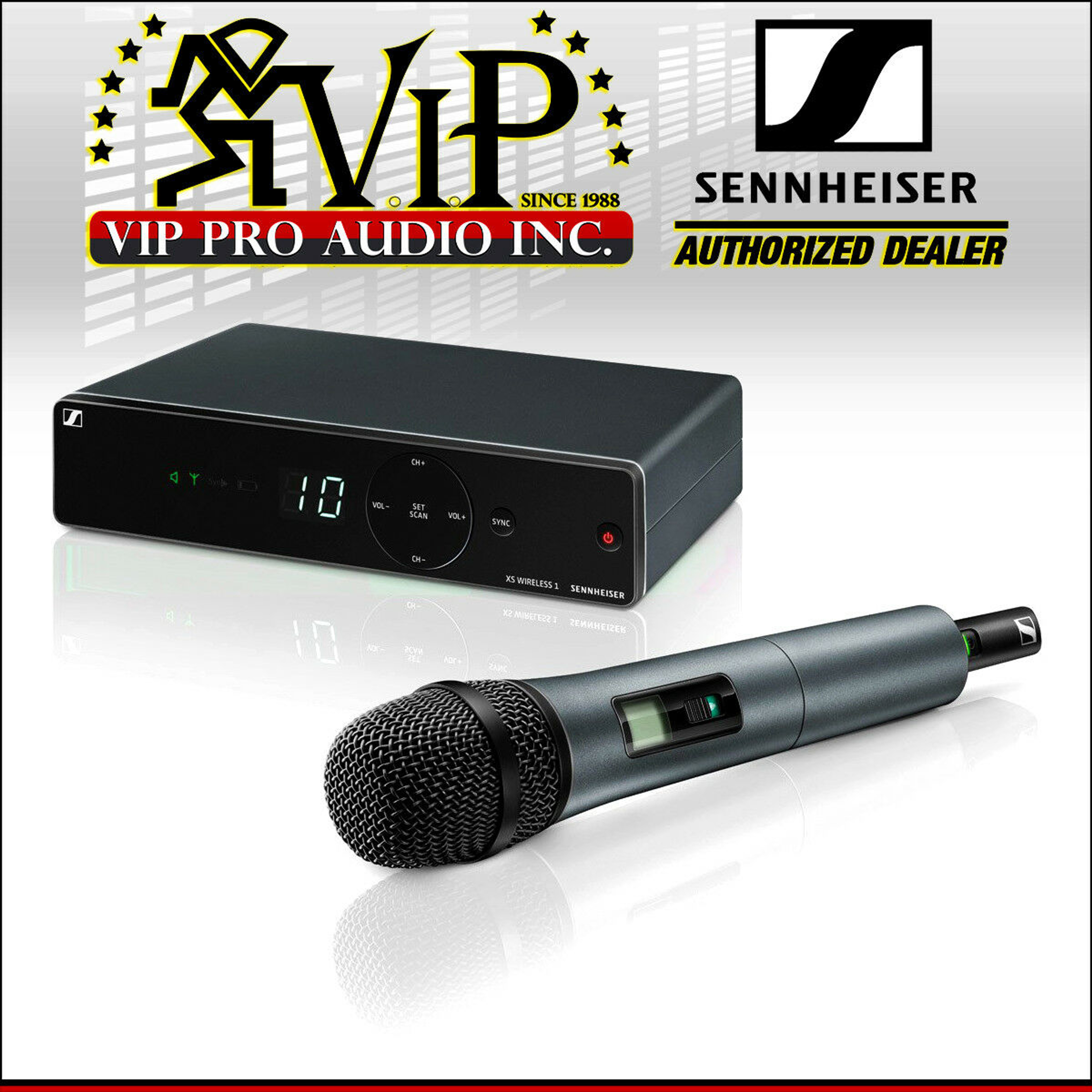 Sennheiser XSW 1-825-A (A: 548-572 MHz) UHF Vocal Set w/ e825