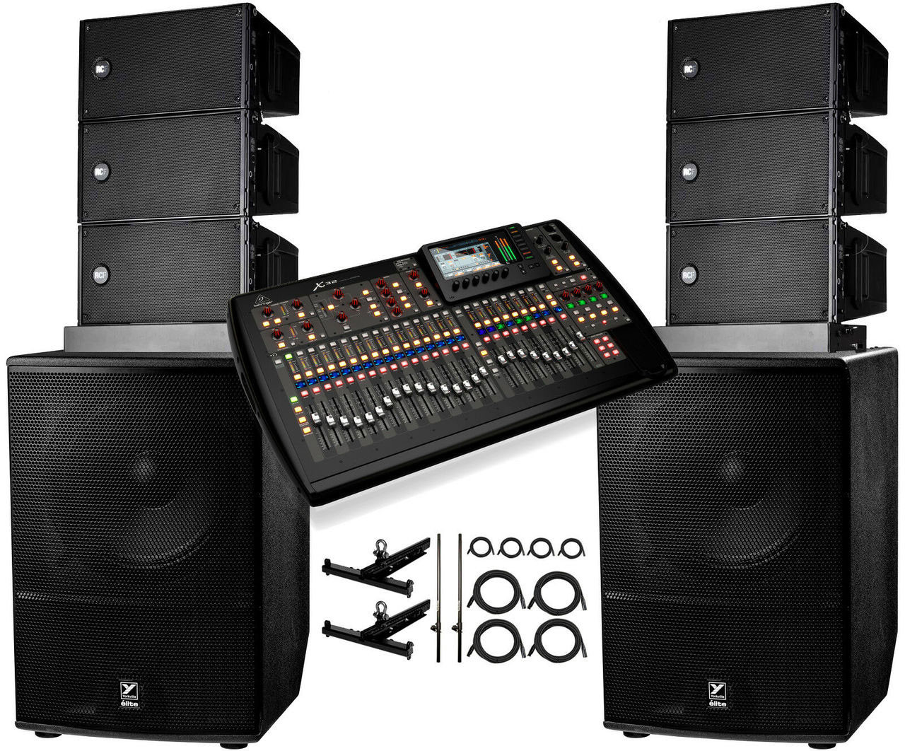 yorkville line array speakers