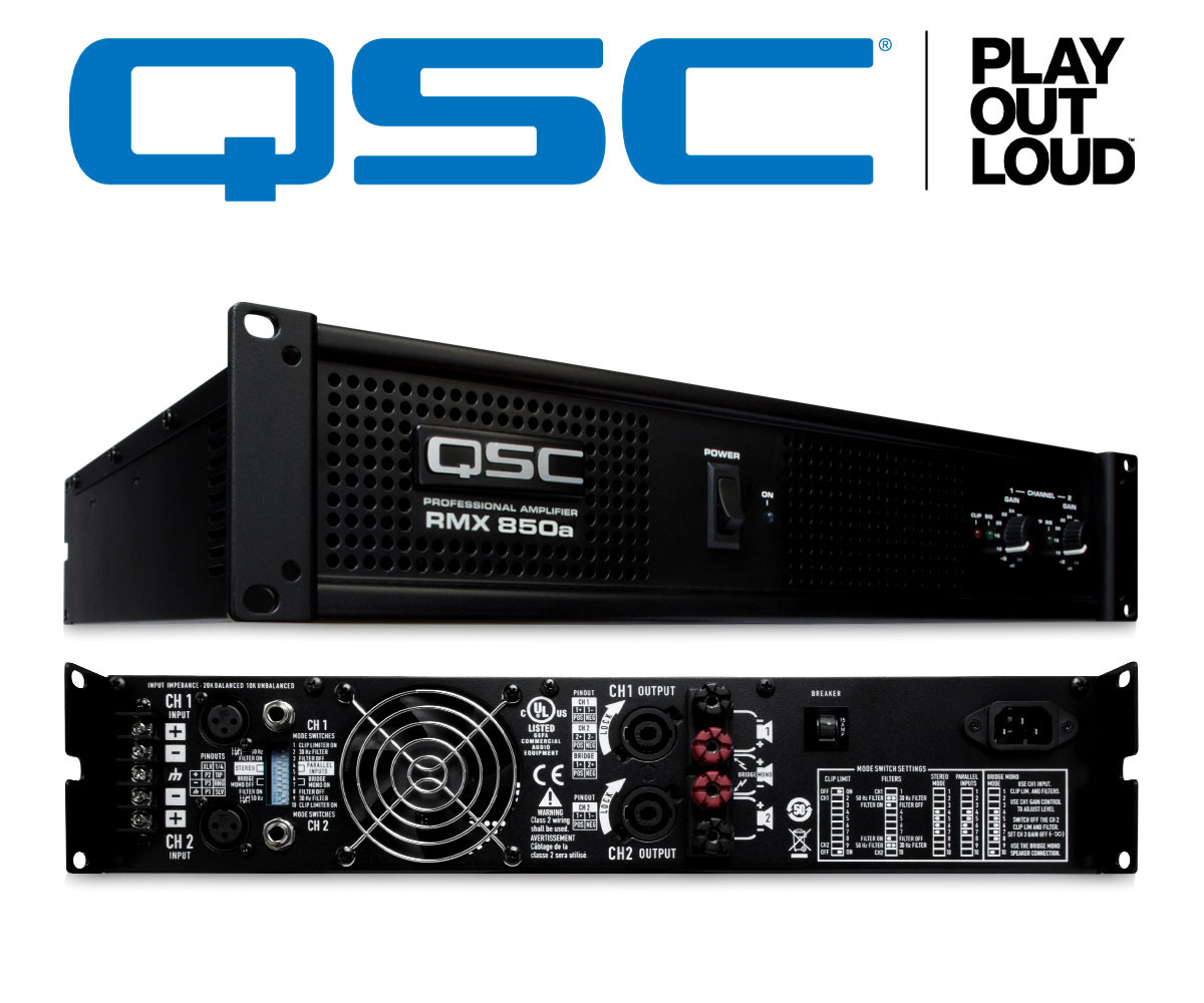 qsc 4000 watt amplifier
