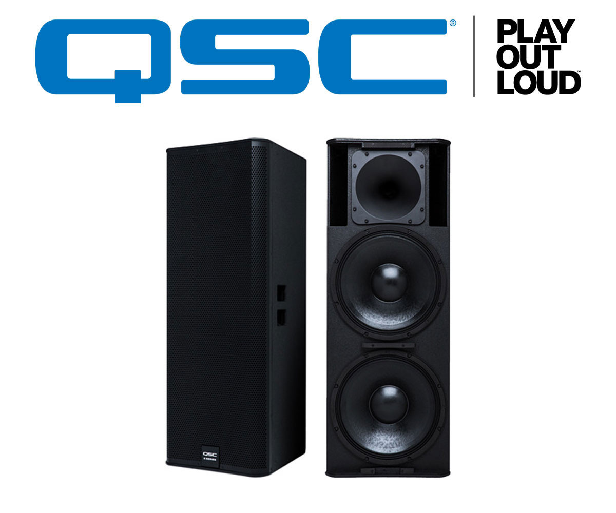 qsc dual 15 powered