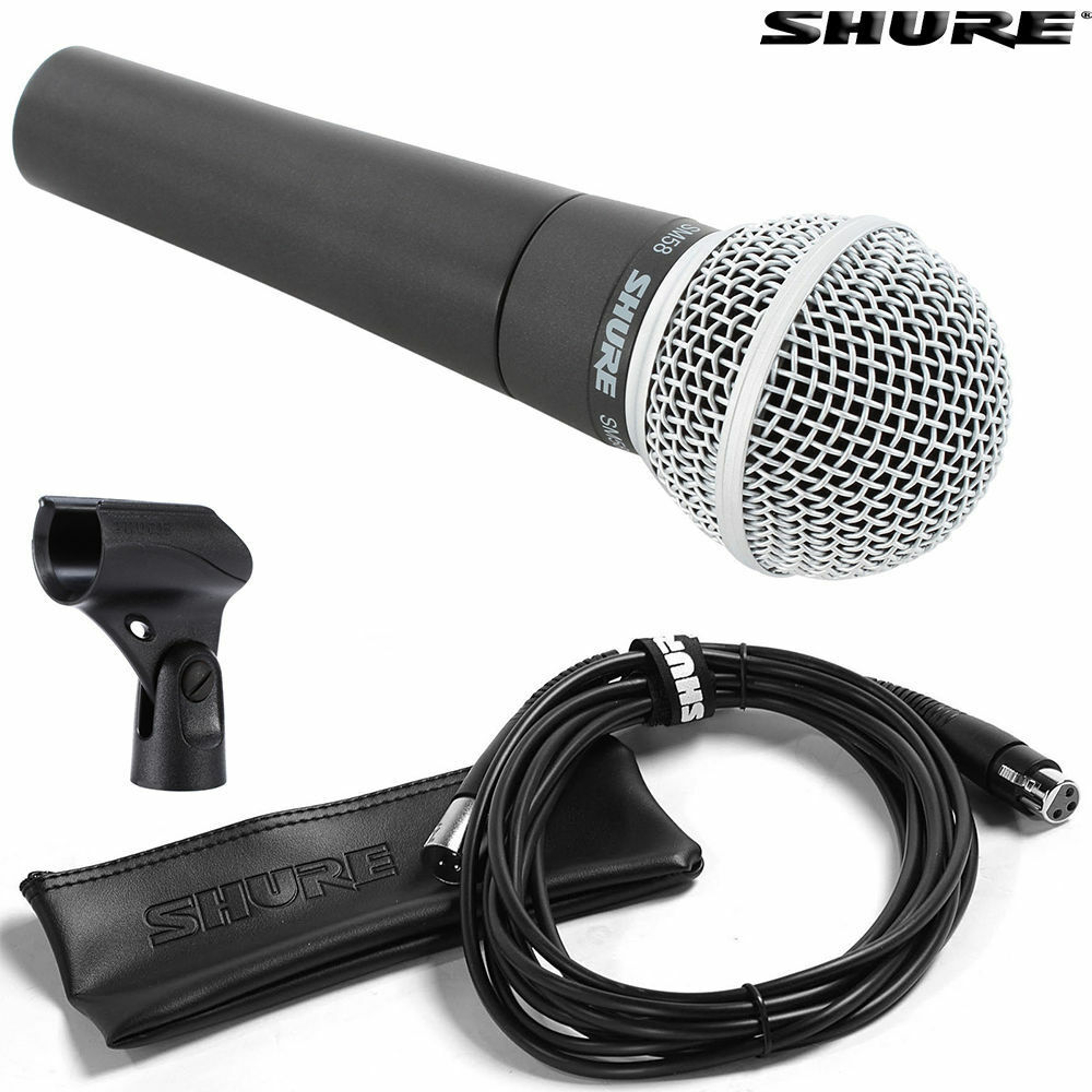 Microphone dynamique filaire professionnel, micro vocal avec câble