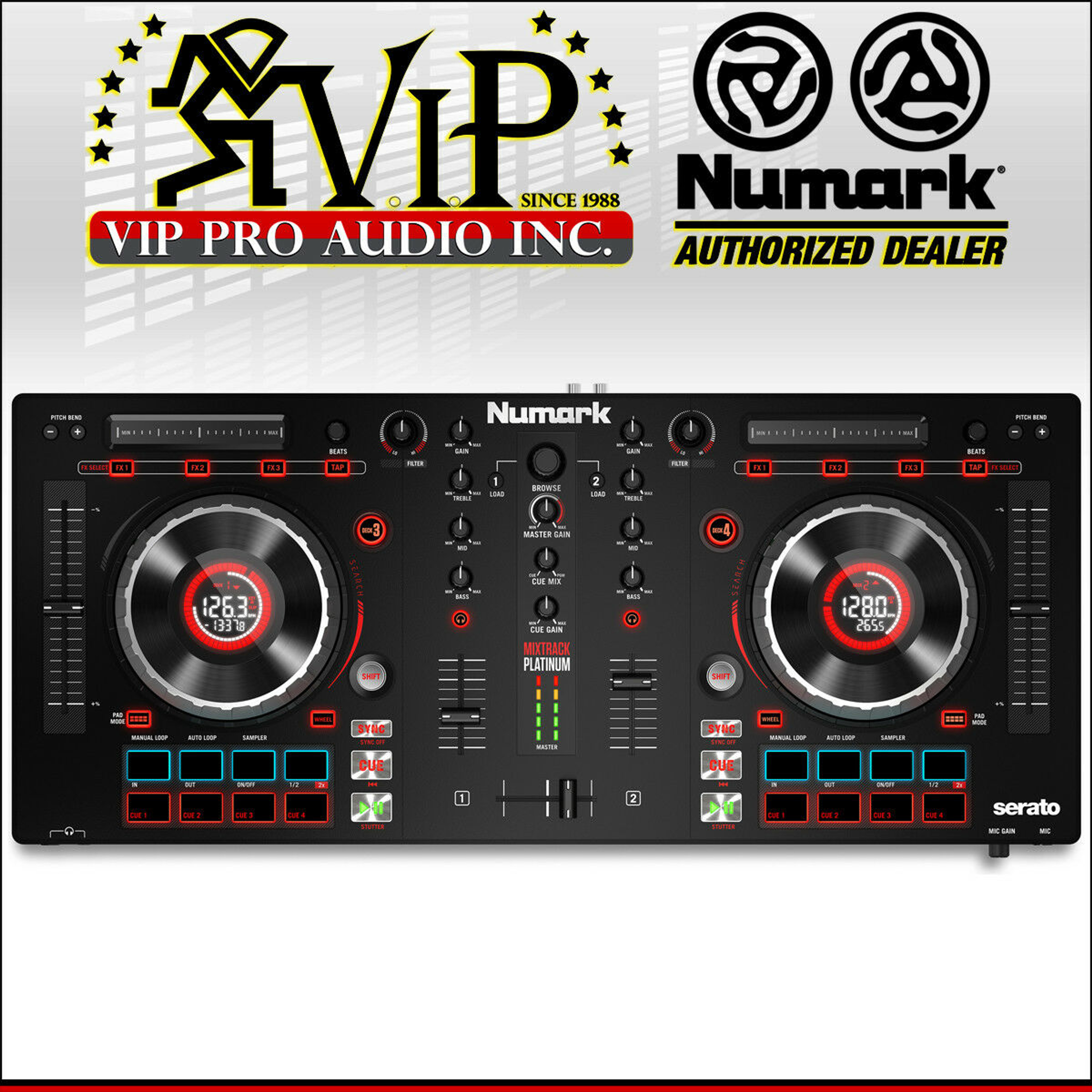 numark mixtrack usb dj controller for mac