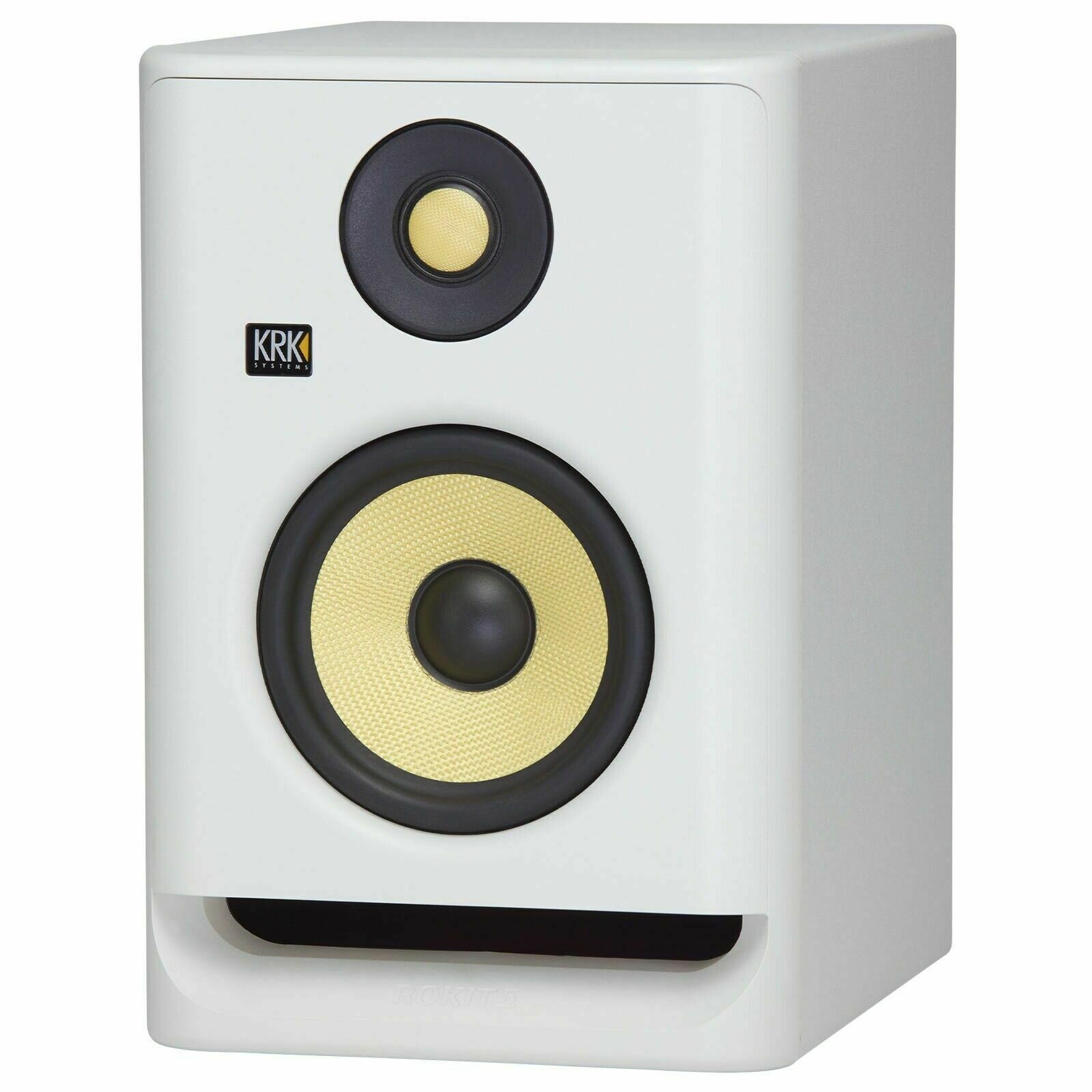 2x KRK RP5G4WN-NA Rokit 5'' Active Powered Studio Monitor White