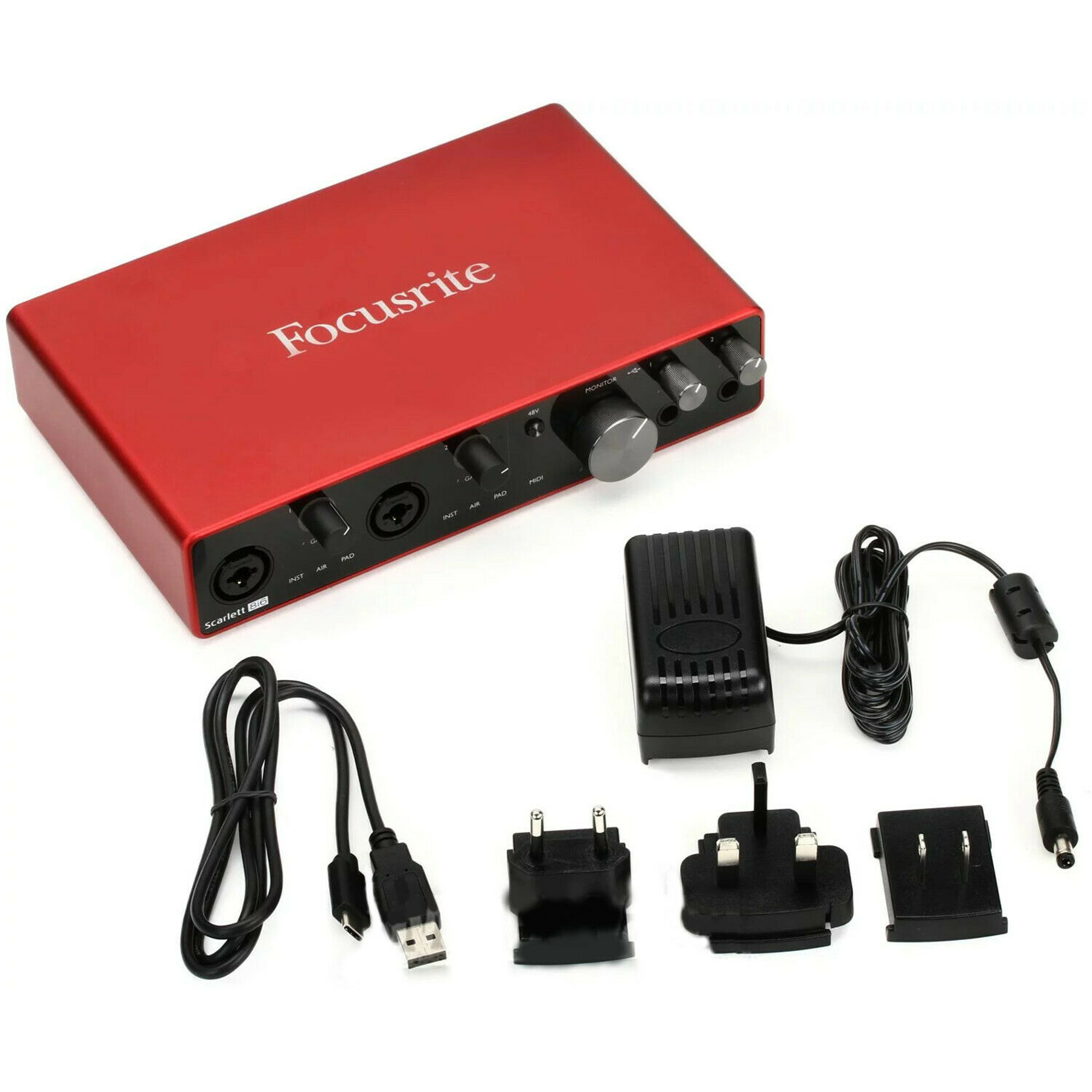 Focusrite Scarlett 8i6 3rd Gen 8-in, 6-out USB Audio Interface