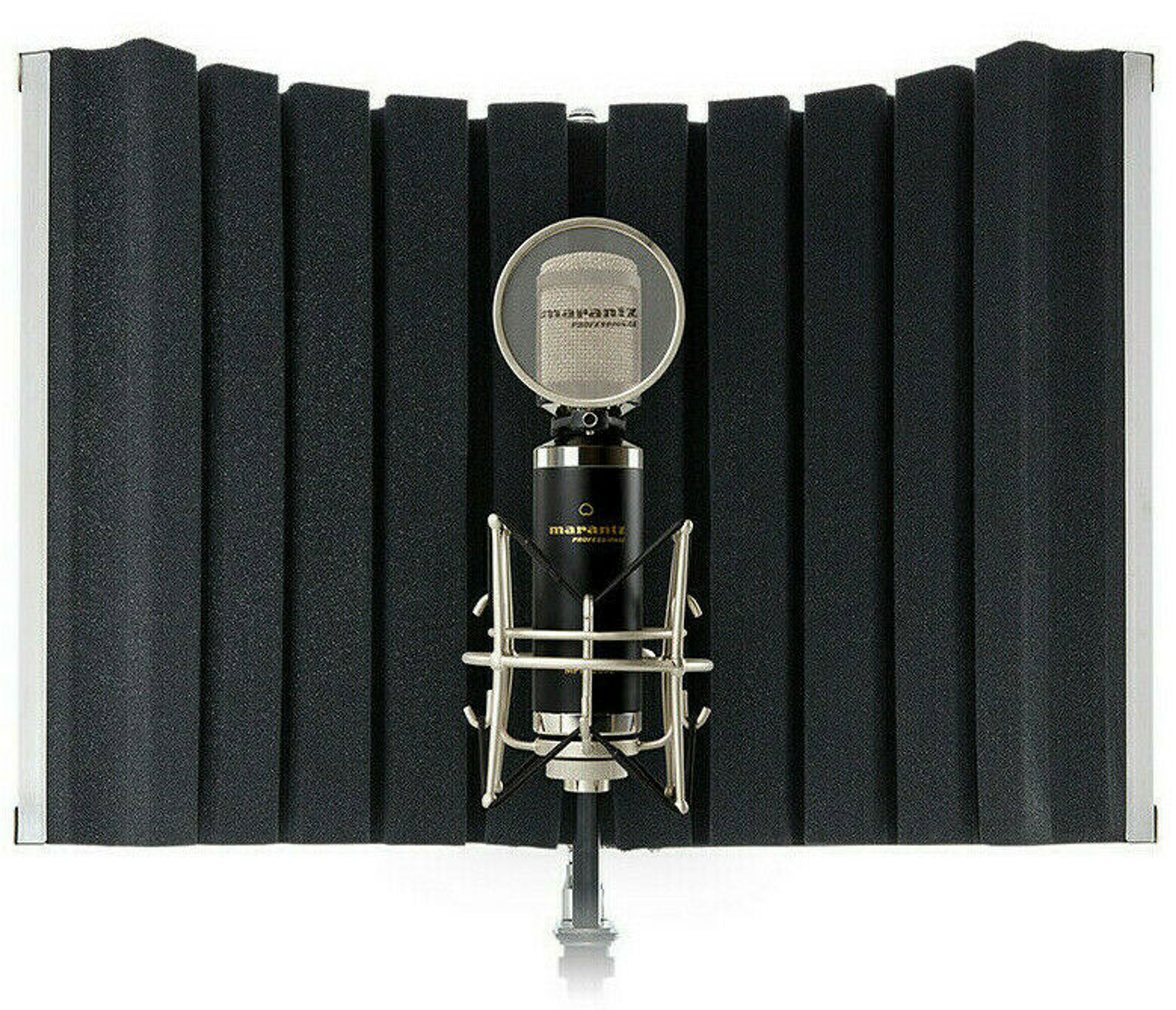 Час звук щит. Marantz Sound Shield Compact. Акустический экран для микрофона. Акустическая коробка для микрофона. Экран акустический для микрофона крепление.