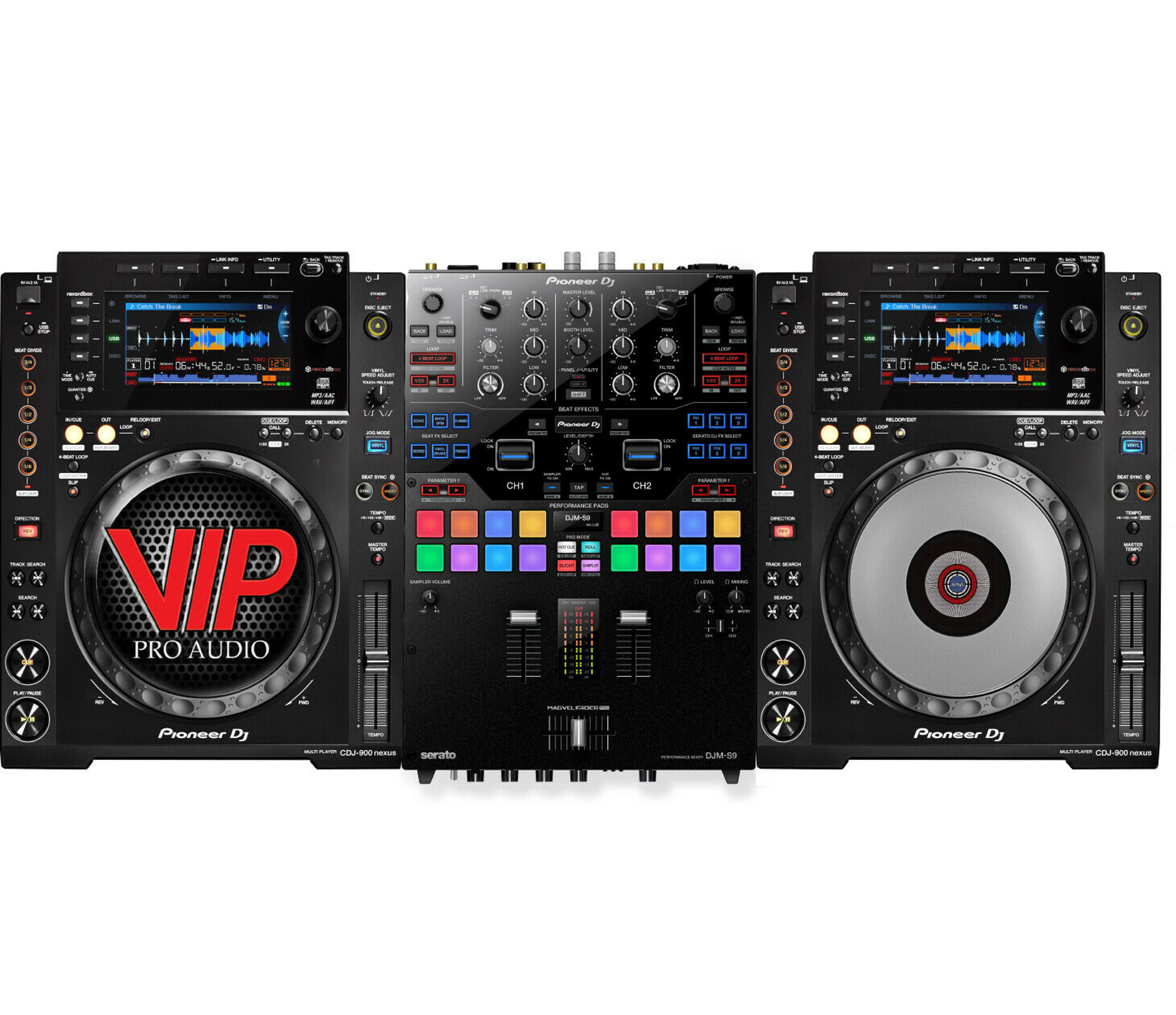 Pioneer Djm S9 Dj 2 Channel Mixer W 2 Pioneer Dj Cdj 900nxs Muti Player Pioneer Djm S9 Dj 2 Channel Mixer W 2 Pioneer Dj Cdj 900nxs Muti Player