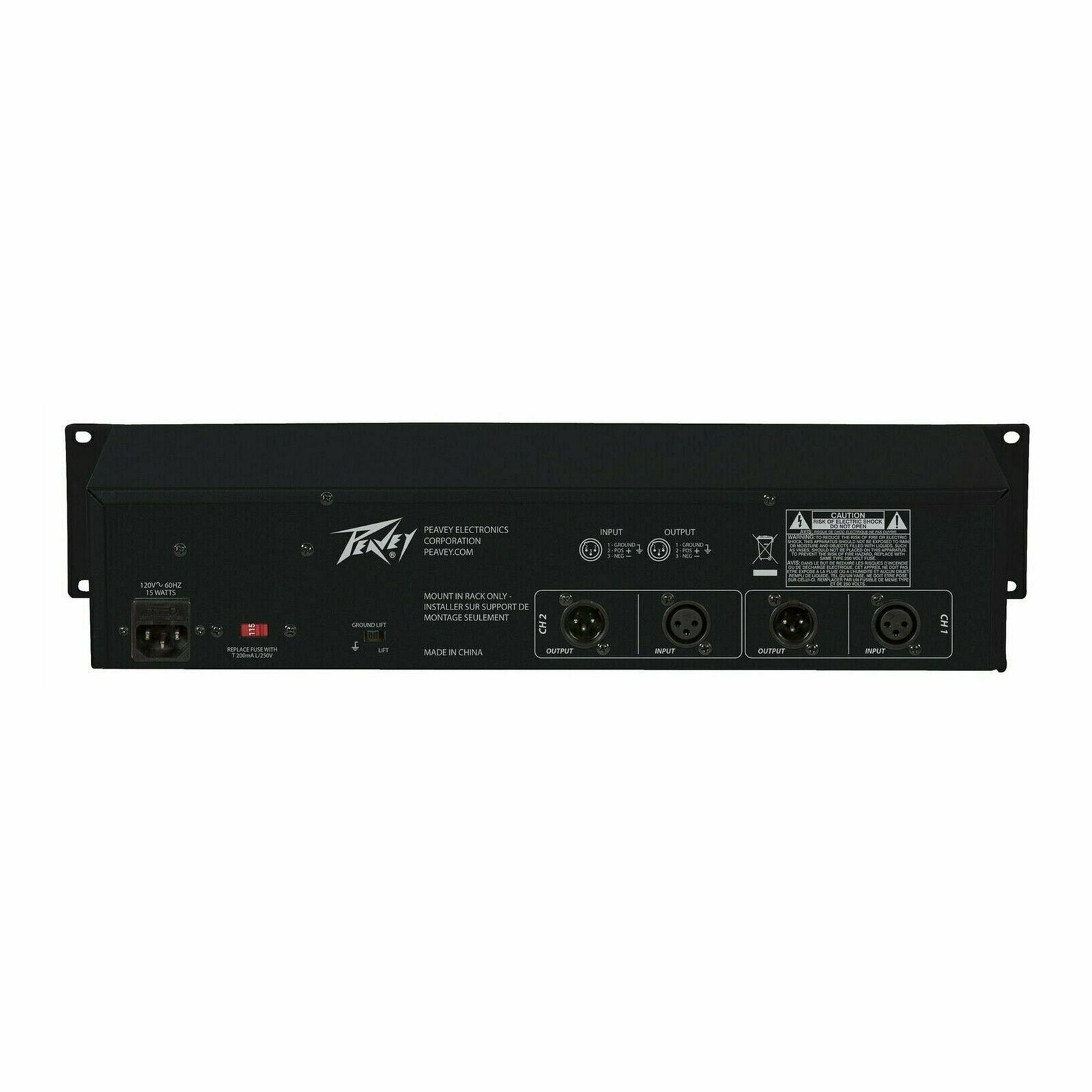 Peavey PV231EQ Dual 31 Band Rack Mount Equalizer 12band or 6 dB boost